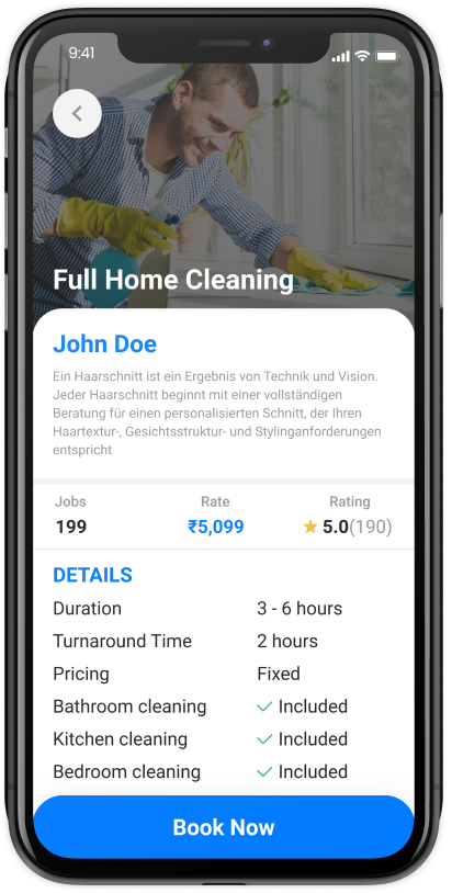 Karigar – On Demand Home Service Handyman App – 使用 GetX 的 Flutter UI 工具包