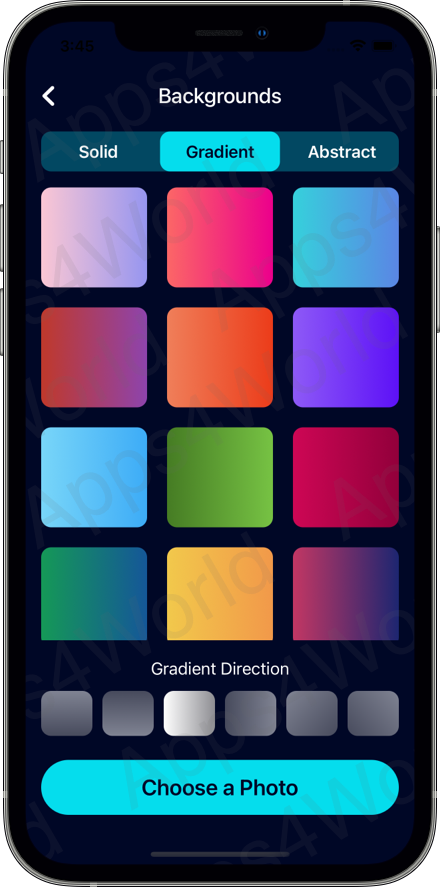 NFT Creator – SwiftUI NFT 艺术照片编辑器源代码
