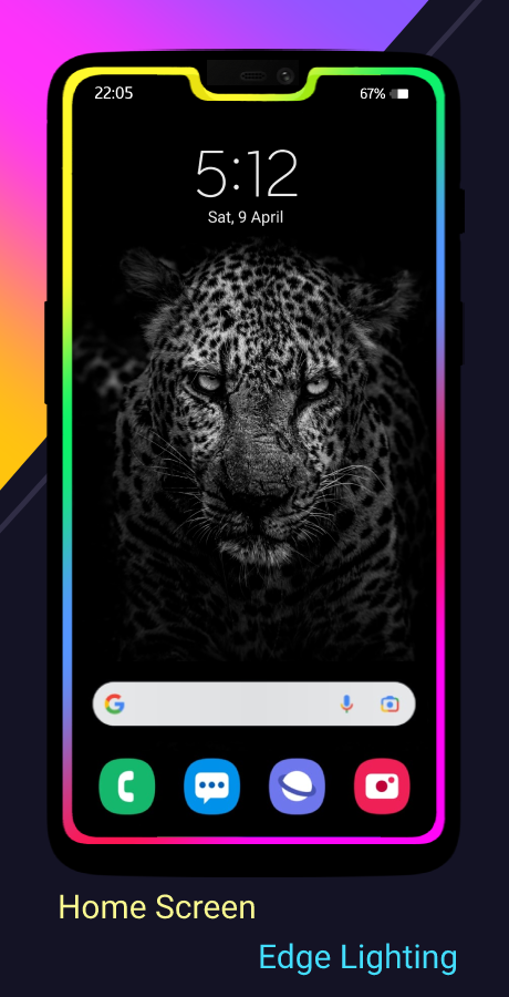 Edge Lighting – Border light – Borderlight 动态壁纸 – Edge Lighting 颜色 – Android App源代码
