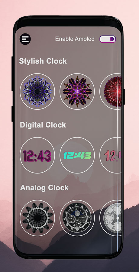始终显示 – AOA – 始终显示 AMOLED – 始终显示时钟小部件 – 屏幕上的 Super AMOLED源代码