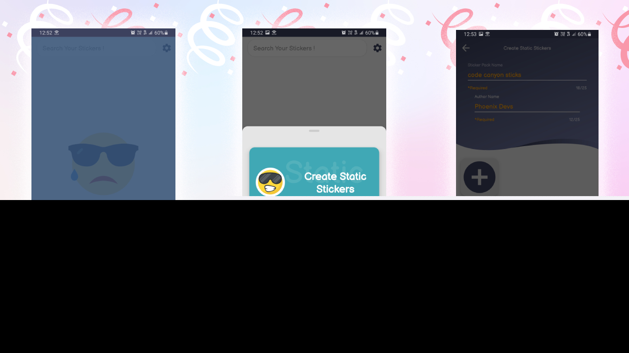 Whatsapp Sticker Maker App – 动画和静态贴纸制造商源代码