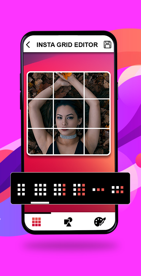 Instagram 的 9 Cut Grid Maker – Story Crop – 九格裁剪 Instagrid – Insta 的九切 – Admob源代码