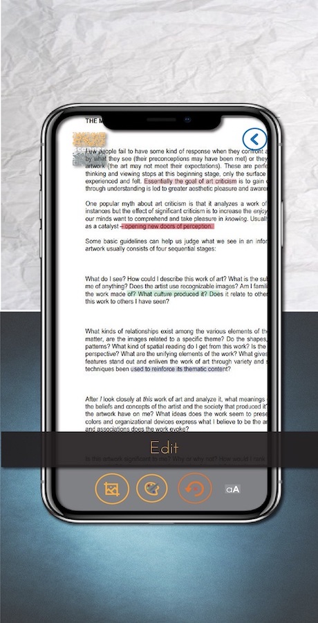 扫描仪 – 扫描 PDF、QR、条形码并添加签名 | 谷歌广告 | 应用内购买 | iOS 源代码