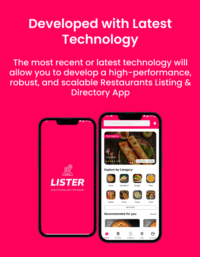 Lister – React Native 移动应用模板 | 安卓和iOS源代码