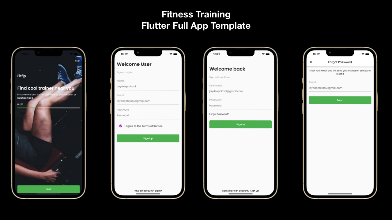 健身训练全app Flutter模板/flutter健身训练模板源代码