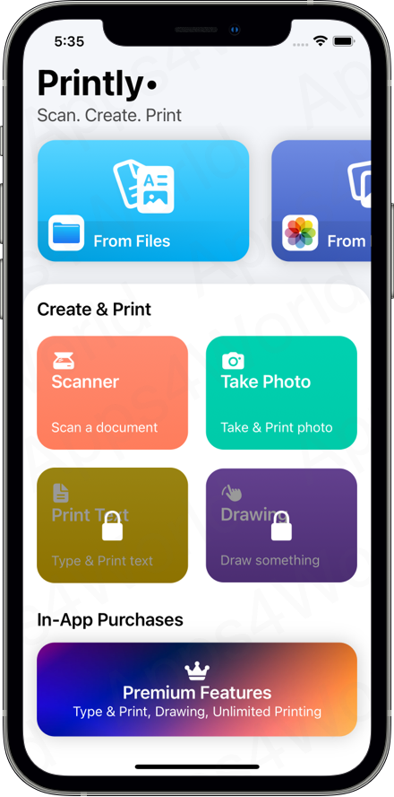 Printly – 从 iPhone 智能打印源代码