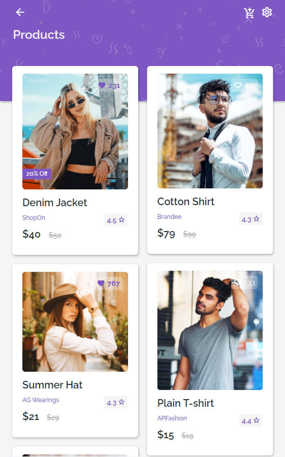 XShop – 电子商务 Flutter App Ui 套件(Android、IOS、PWA 响应式网站)源代码