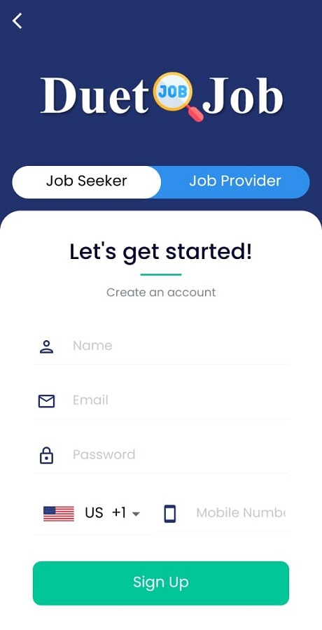 Duet JOB 应用程序 | 职位列表应用程序 | 支付网关 | 会员计划 | 广告整合 | 管理面板源代码