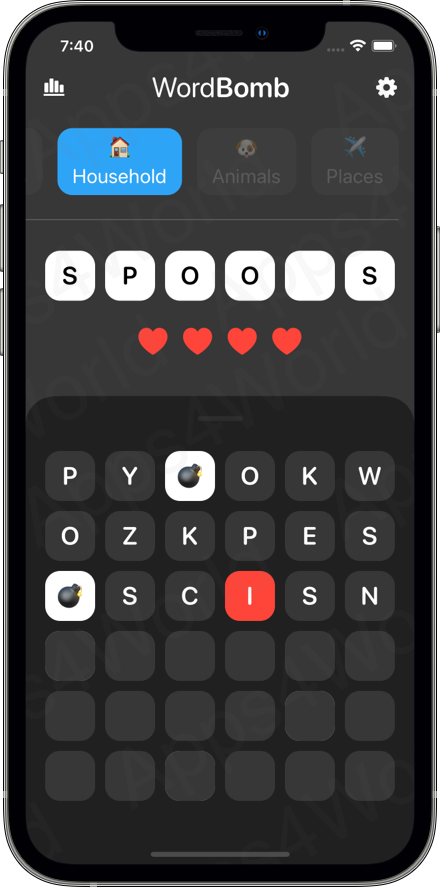 WordBomb – 独特的 SwiftUI 文字游戏源代码