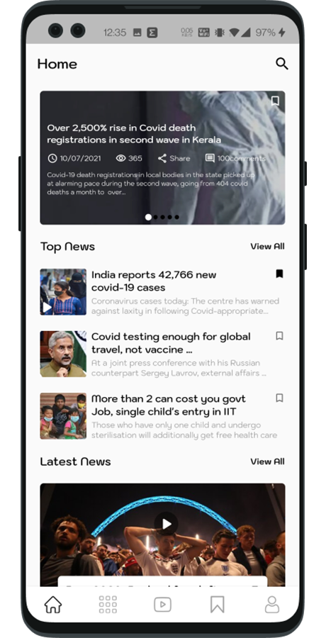 新闻 Android 应用 + 新闻 iOS 应用模板 Flutter 3 NewsApp源代码