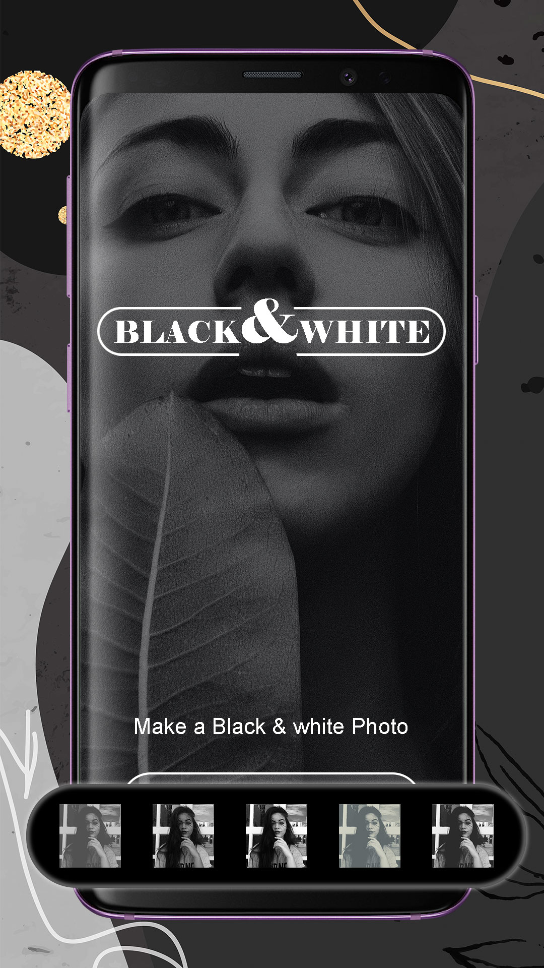 Photo Lab Black White Editor Pro – 黑色照片效果 – 照片编辑器 – 深色照片编辑器 – Android源代码