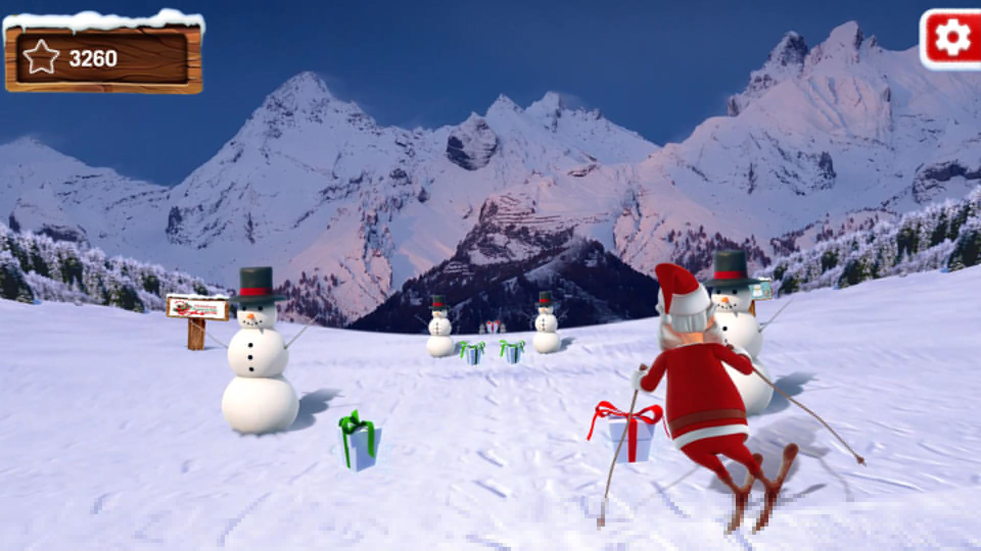 Downhill Christmas – HTML5 跑步游戏源代码
