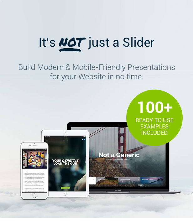 Slider Revolution 响应式 jQuery 插件源代码