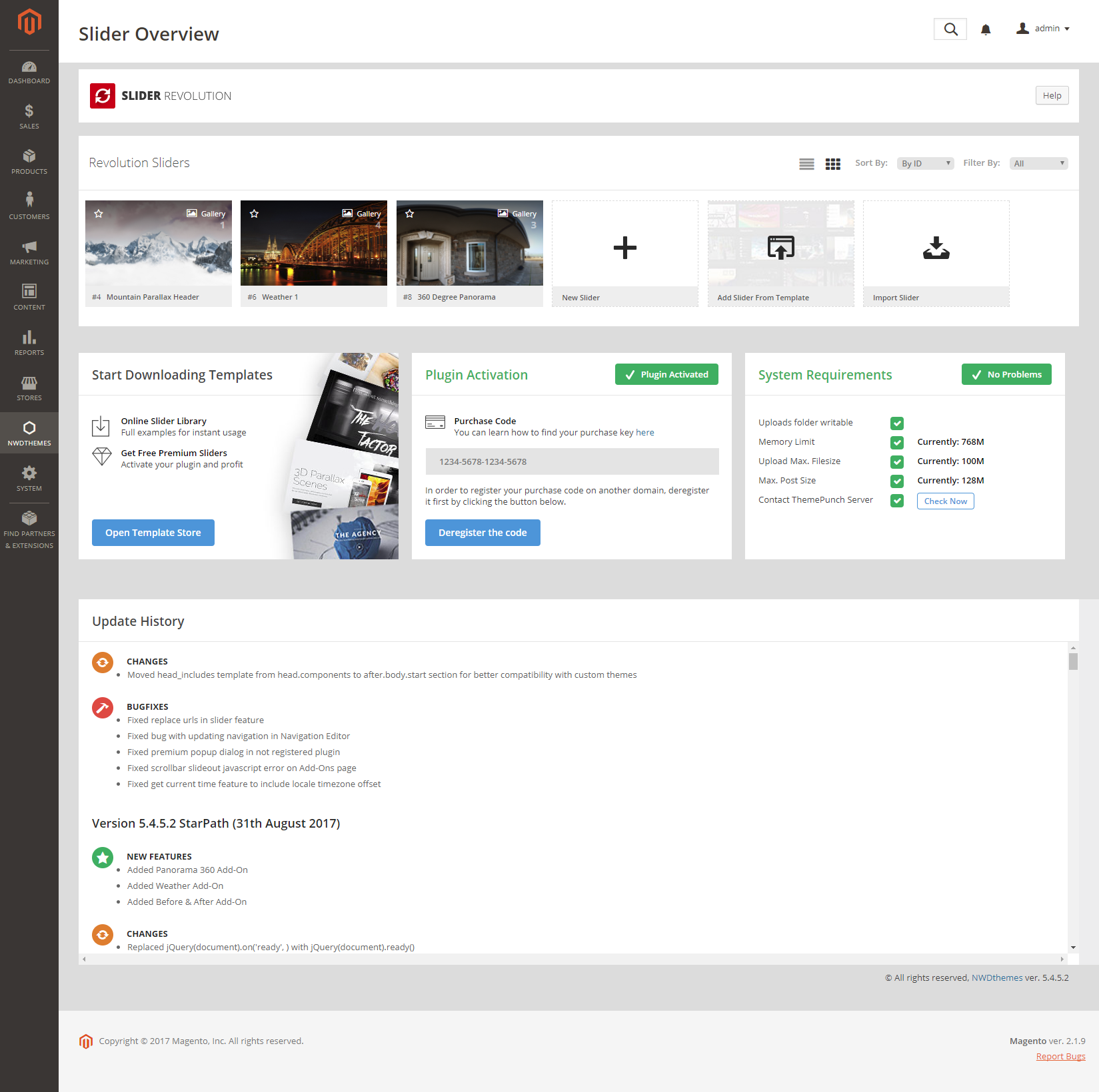 滑块革命响应式 Magento 扩展源代码