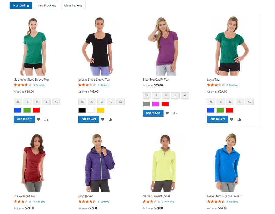 Magento 2 产品标签 – 产品列表扩展源代码