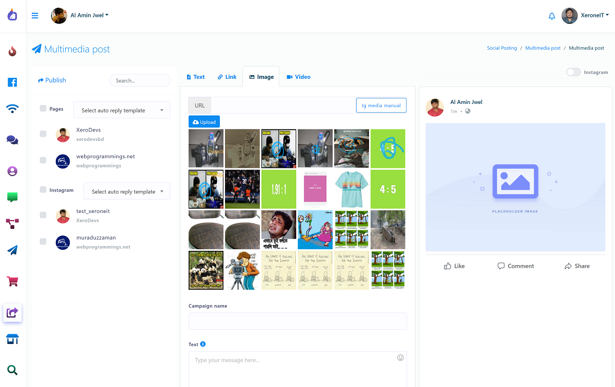 ChatPion – Facebook 和 Instagram 聊天机器人、电子商务、短信邮件和社交媒体营销平台 (SaaS)源代码