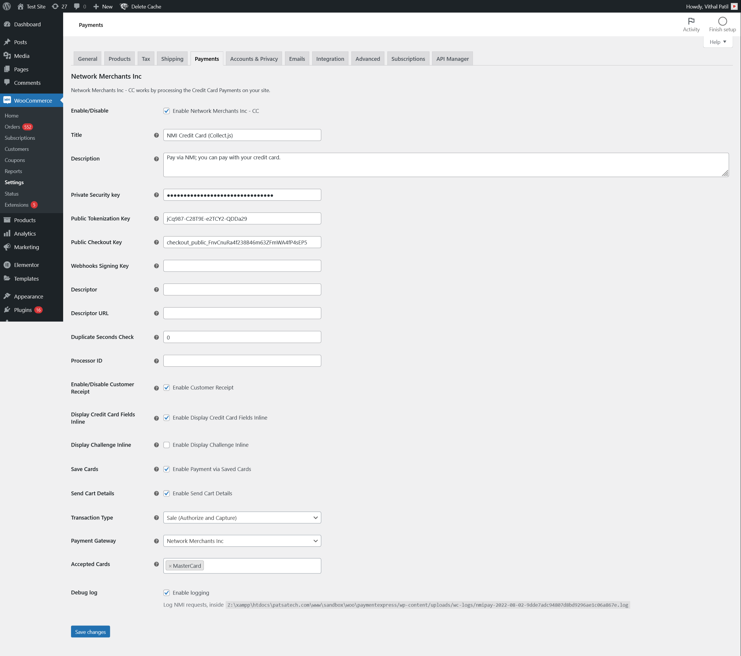 WooCommerce 的网络商家 (Collect.js) 支付网关源代码