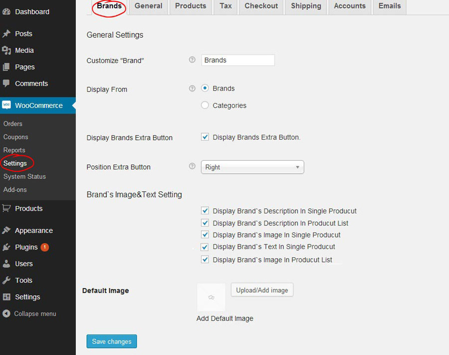WooCommerce 品牌源代码
