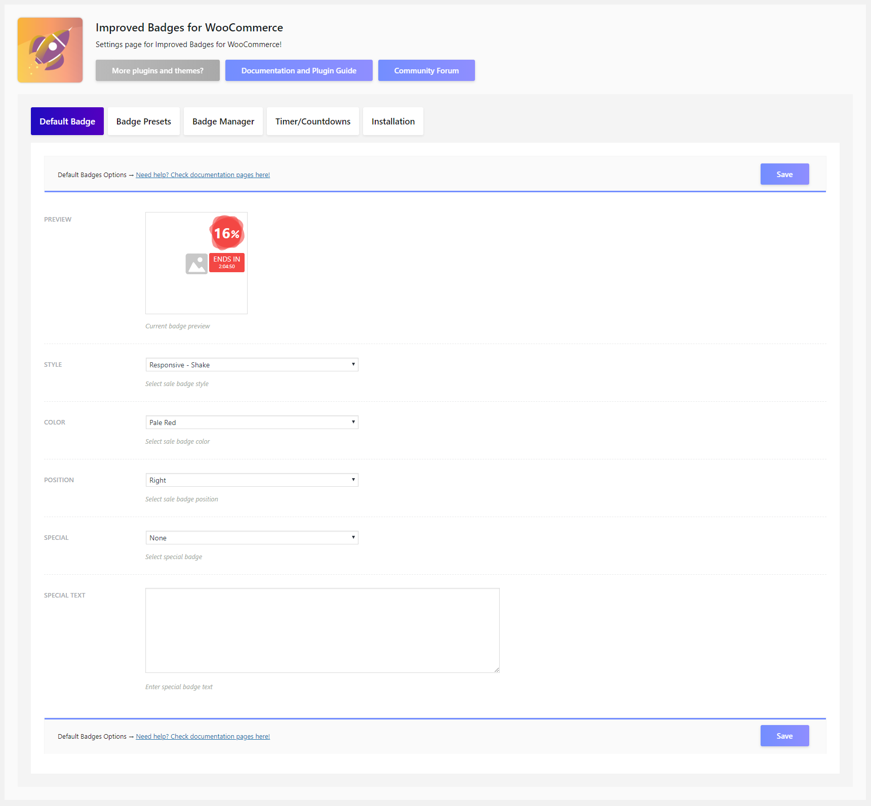 改进了 WooCommerce 的销售徽章源代码
