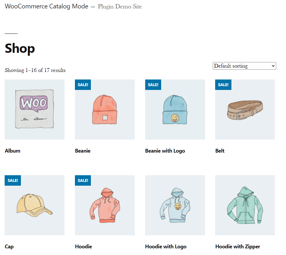 WooCommerce 目录模式源代码