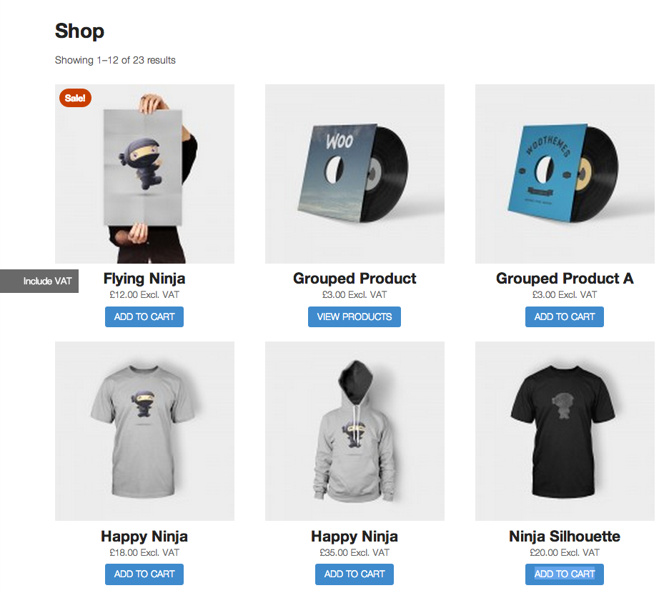 WooCommerce 税收切换源代码