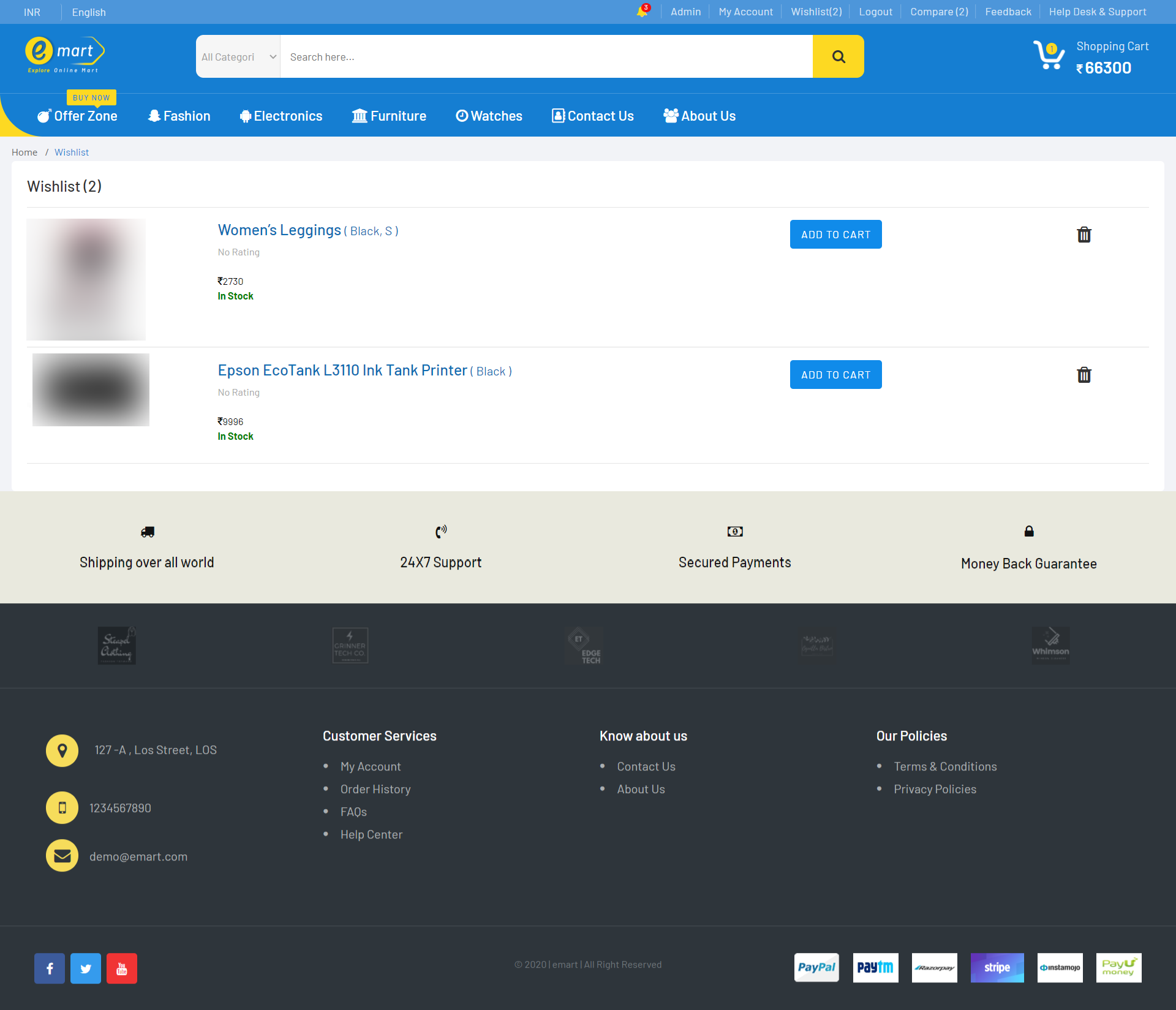 emart -Laravel 多供应商电子商务高级 CMS源代码