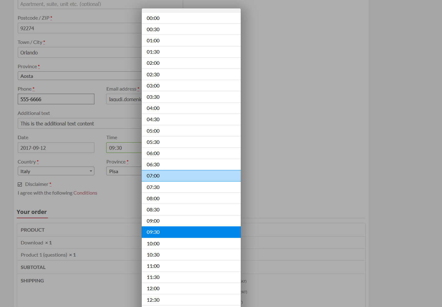 WooCommerce 结帐字段和费用源代码