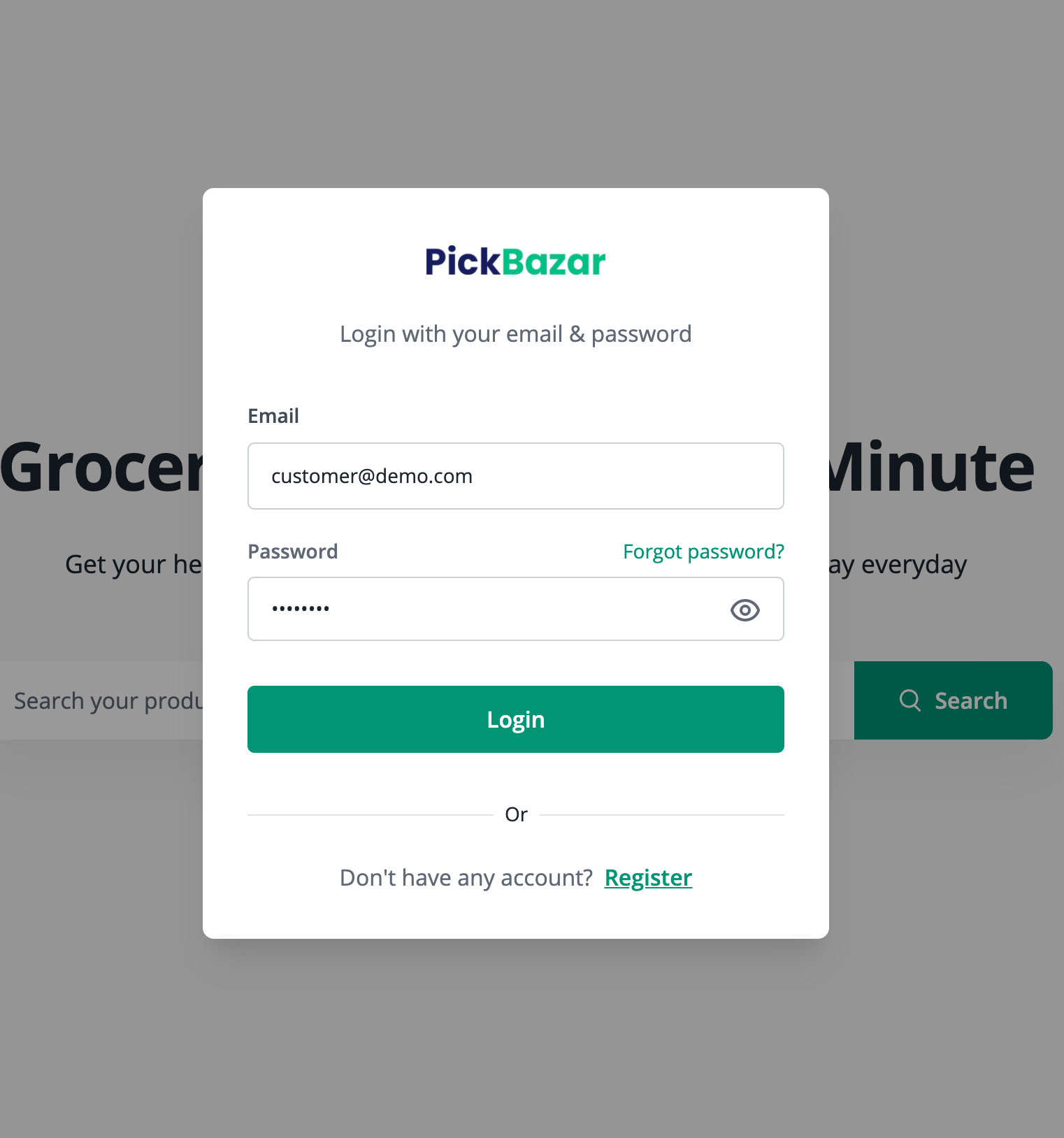 Pickbazar Laravel – React、Next、REST 和 GraphQL 电子商务与多供应商源代码