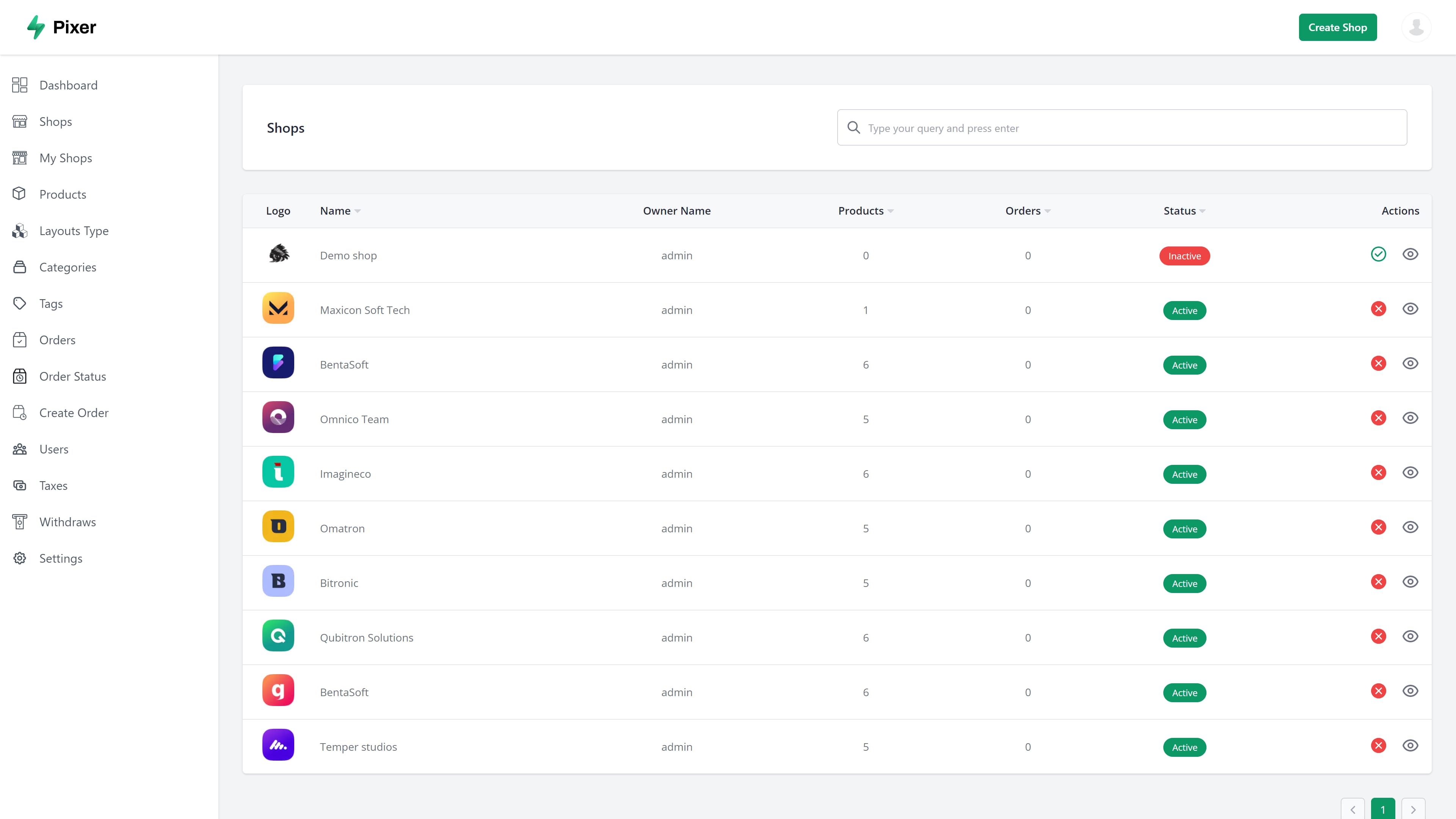 Pixer – React Laravel 多供应商数字市场源代码