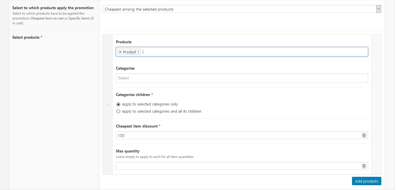 WooCommerce 最便宜和最昂贵的产品促销活动!源代码