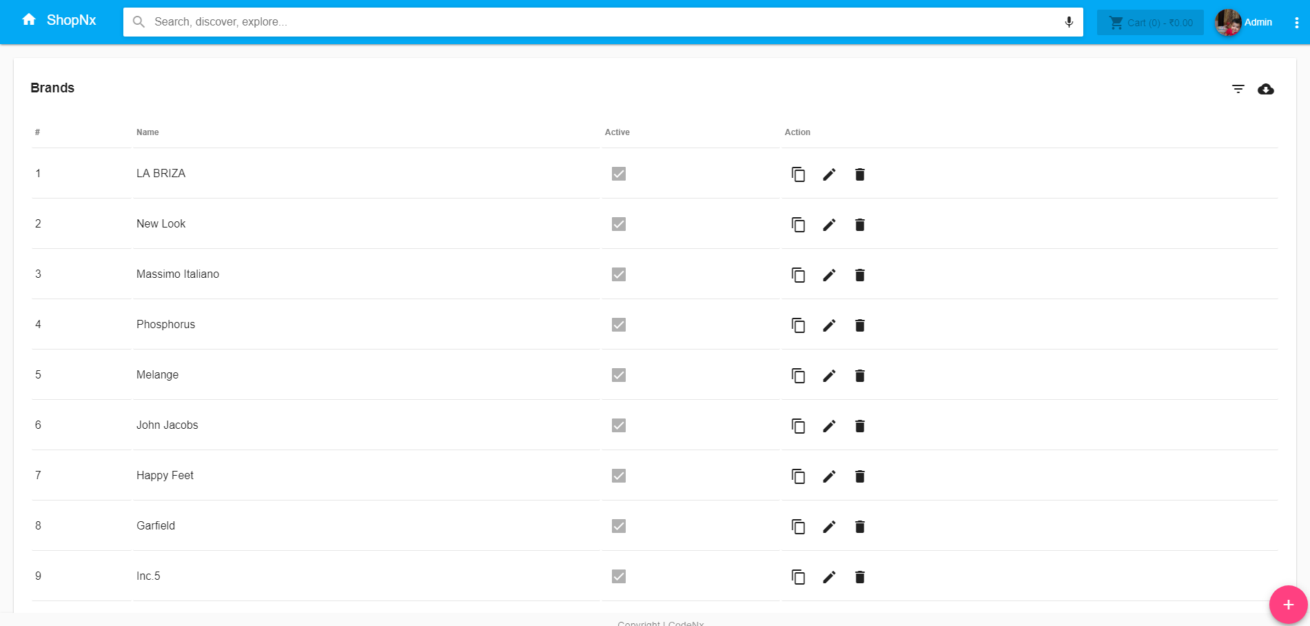 ShopNx – Angular8 单页购物车应用程序源代码