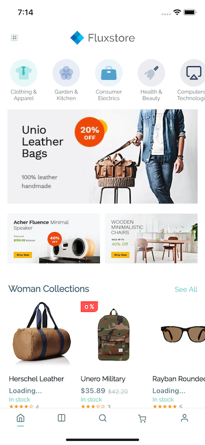 Fluxstore Strapi – 最快的 Flutter 应用 + 无头 CMS Strapi源代码