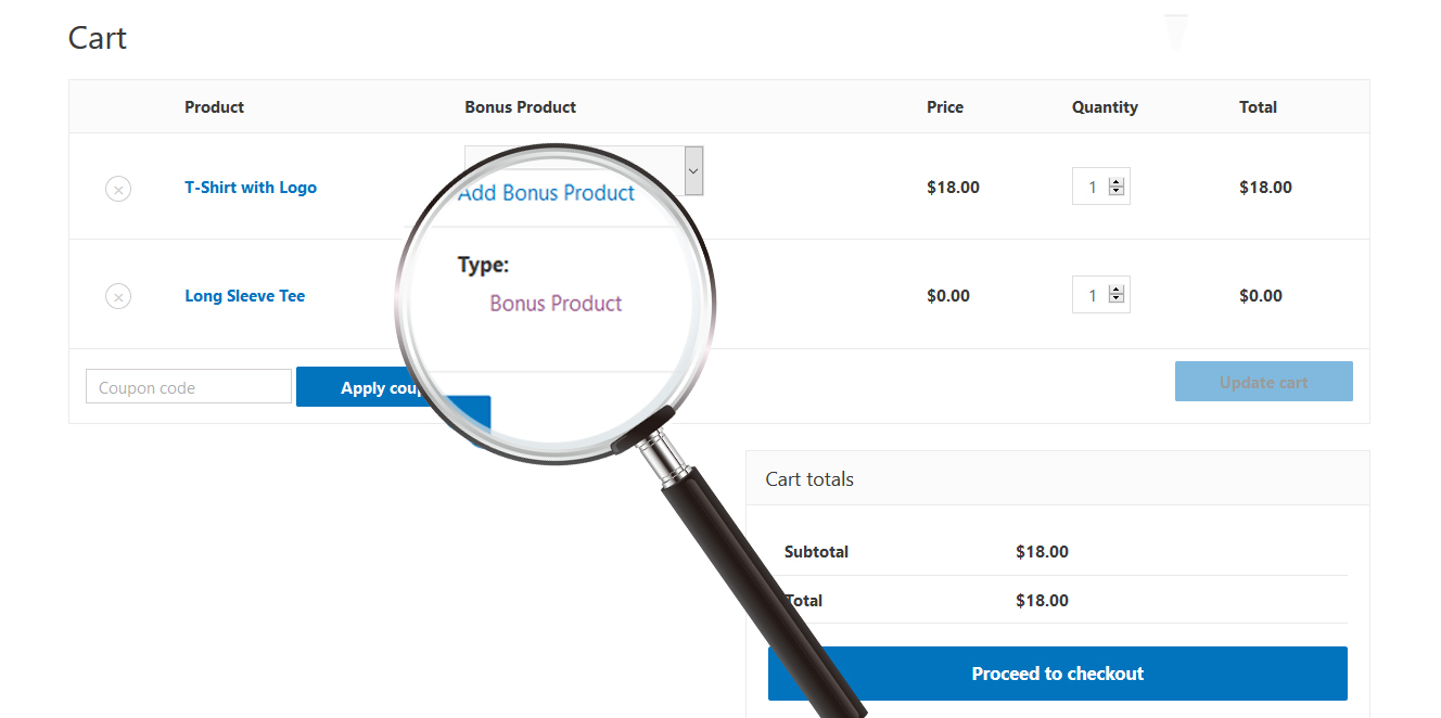 WooCommerce 的奖励产品源代码
