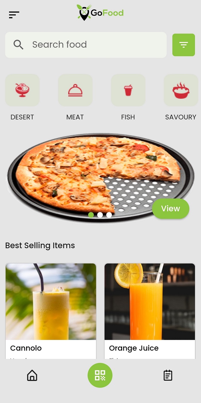 GoFood Flutter:单一供应商电子商务源代码