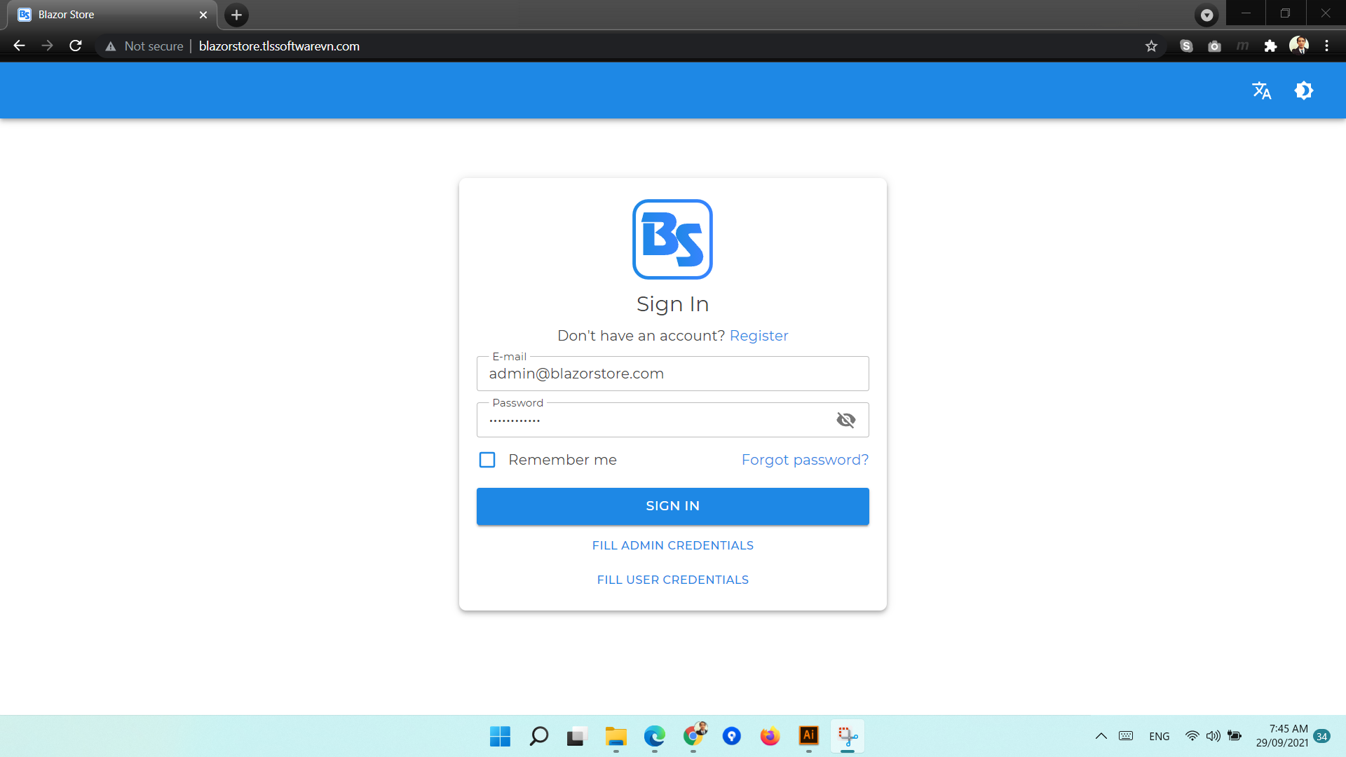 Blazor Store – 具有强大内置功能的移动 PWA 和站点模板源代码