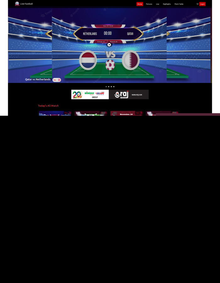 Live Football IP TV(直播网站)- AdSense、Facebook源代码