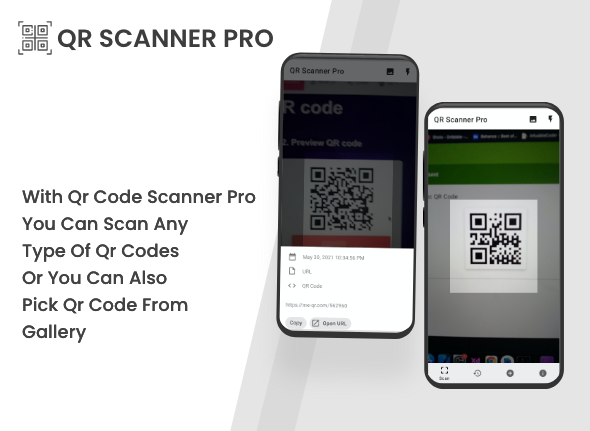 QR Scanner Pro – Admob 广告和 Facebook 广告源代码