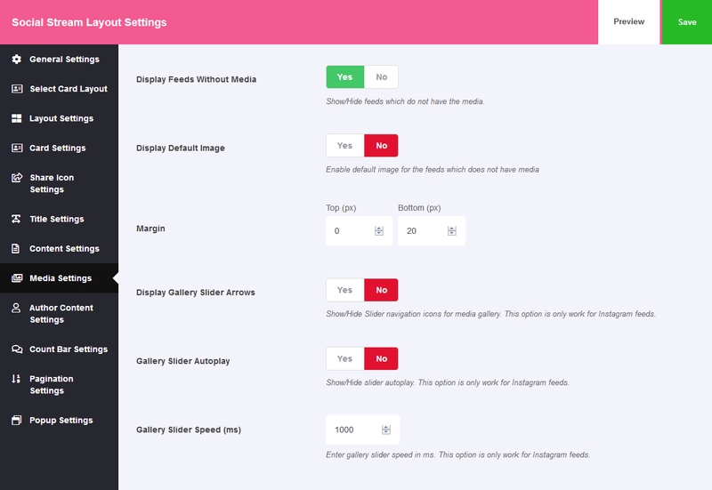 Social Stream Designer – Instagram Facebook Twitter Feed – 社交媒体 Feed Grid Gallery 插件源代码
