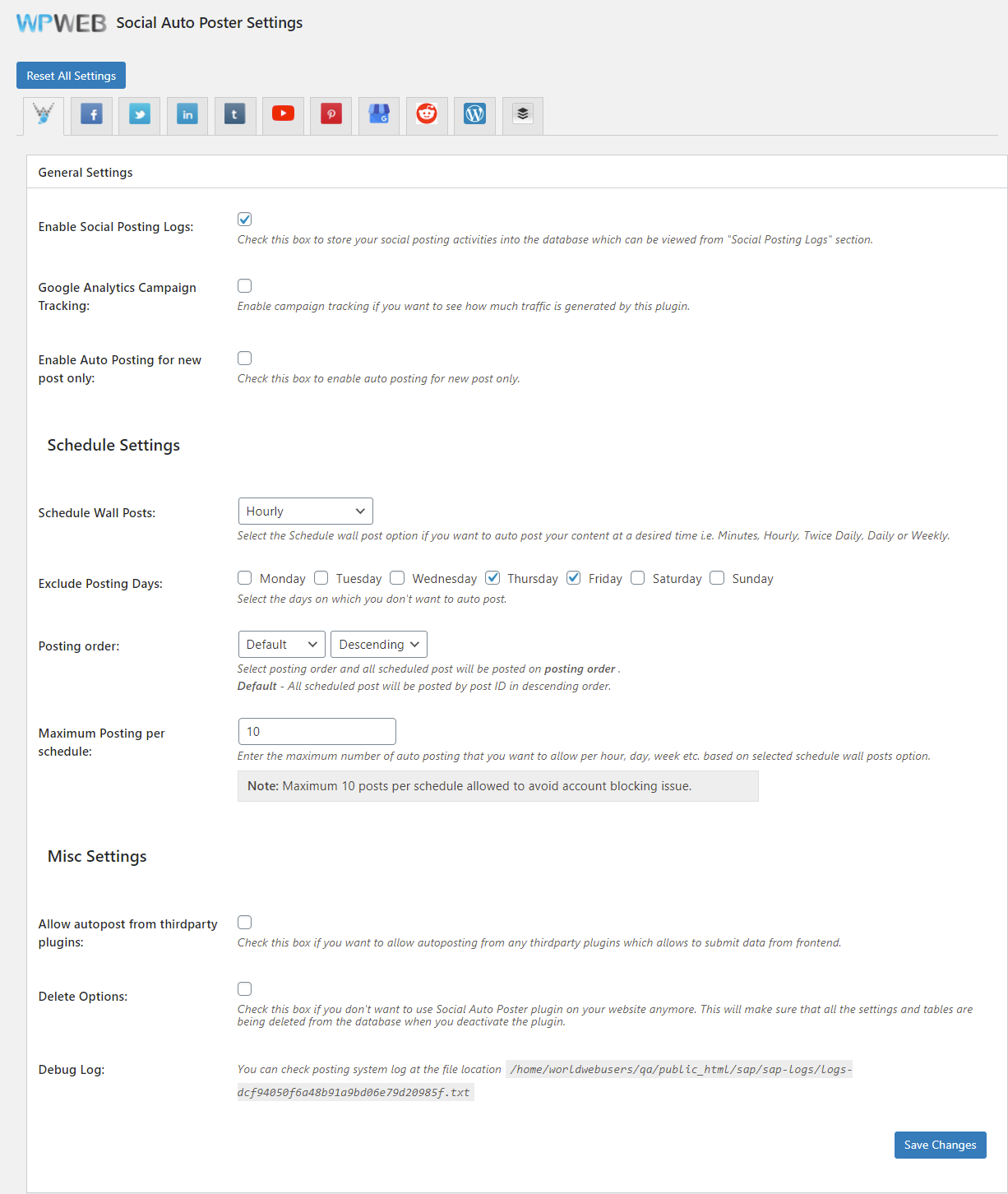 社交汽车海报 – WordPress 调度程序和营销插件源代码