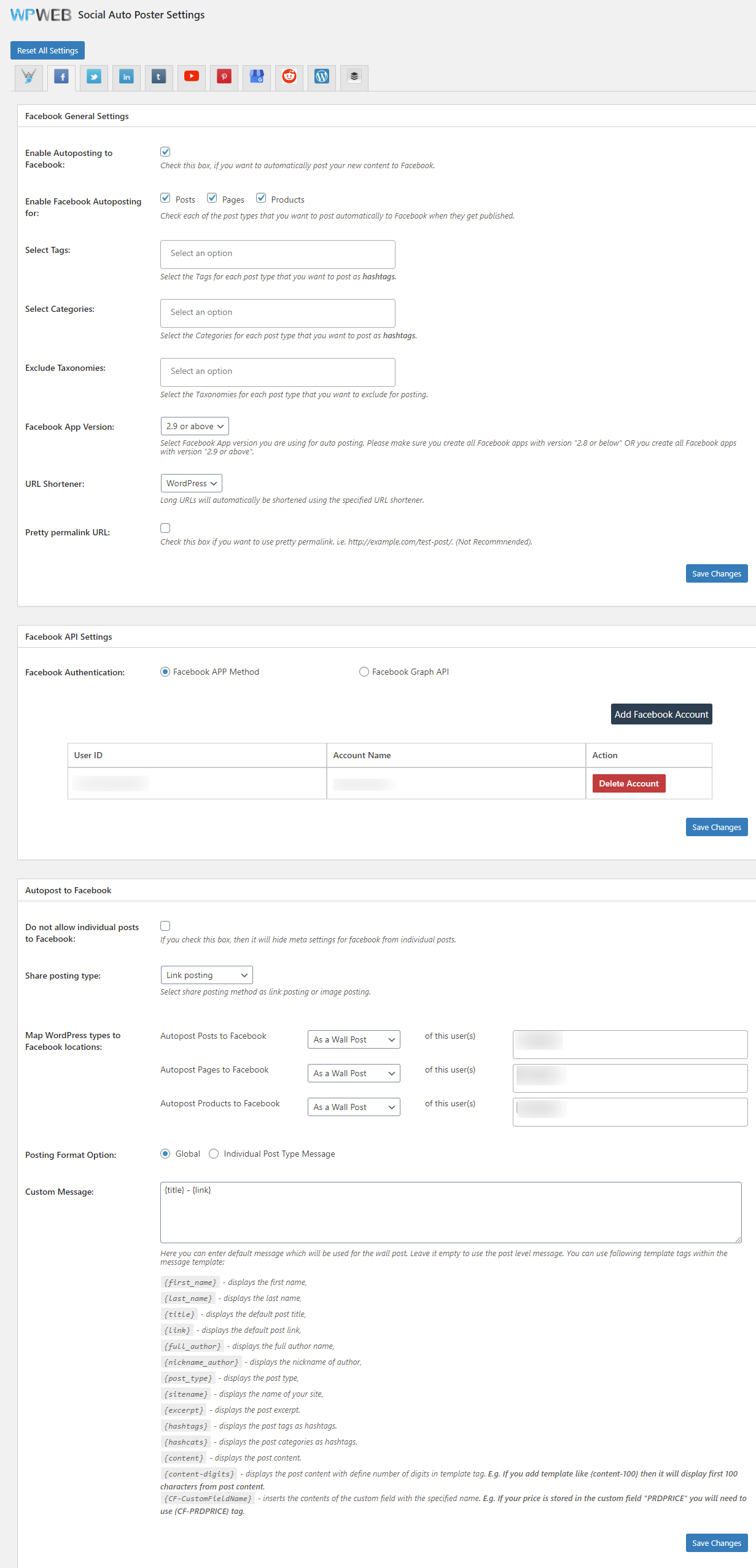 社交汽车海报 – WordPress 调度程序和营销插件源代码