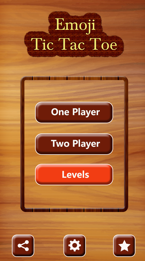 Tic Tac Toe For Emoji – Android 应用 + Admob + Facebook 集成源代码