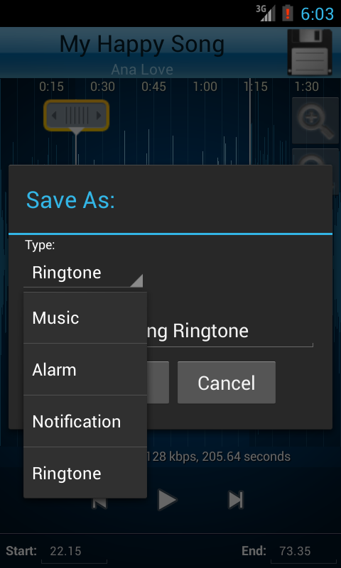 MP3 Cutter and Ringtone Maker – Android App + Admob + Facebook 集成源代码
