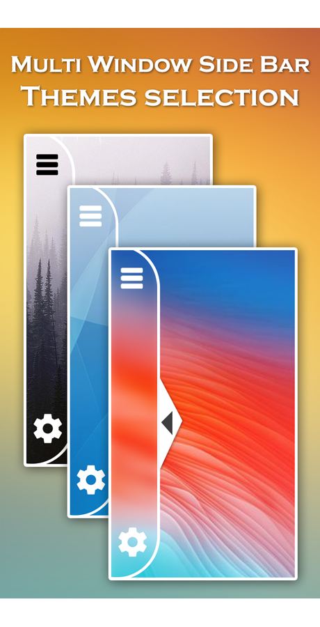 多窗口 – 侧边栏:分屏 – Android App + Admob + Facebook 集成源代码