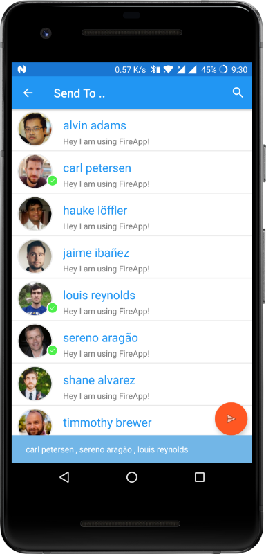 FireApp Chat – 带有群组的 Android 聊天应用程序源代码