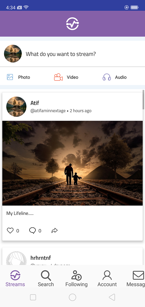 MyStream Android通用社交网络应用模板+网页PHP版源代码