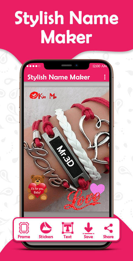 Stylish Name Maker – 新的时尚名称生成器 – Android App + Admob + Facebook 集成源代码