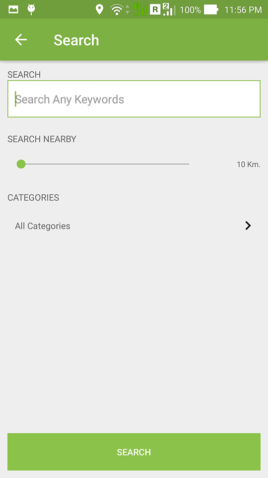 事件查找器完整的 Android 应用程序 v1.8源代码