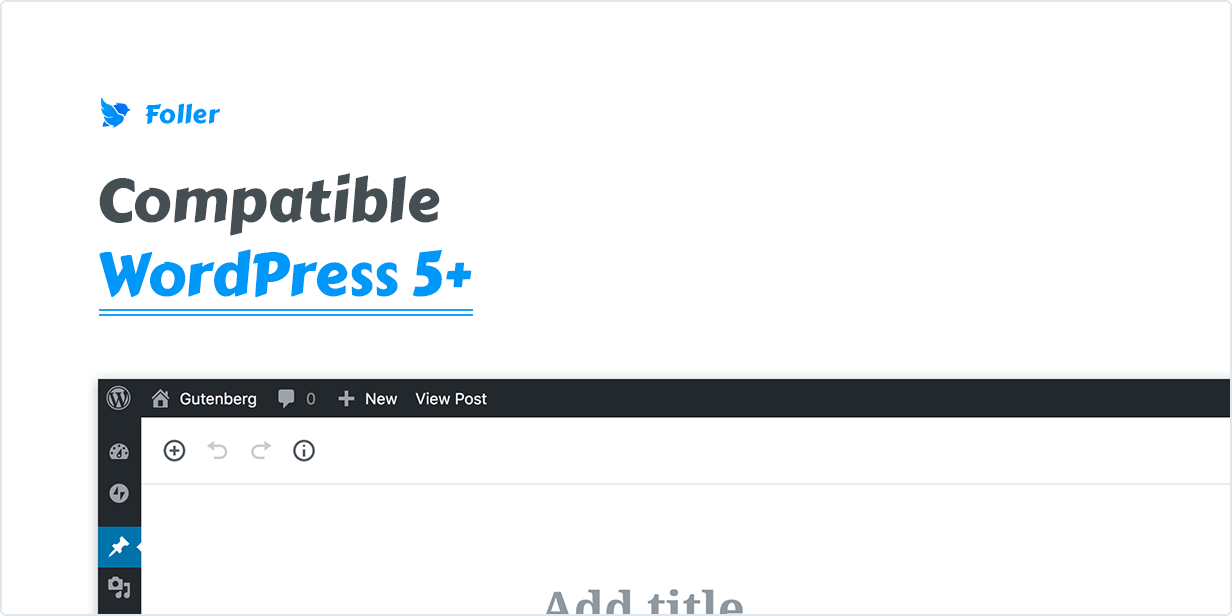 WordPress 的社交追随者栏 – 填充物源代码