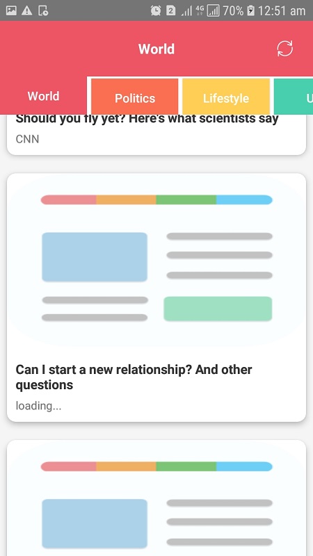 反馈 | Android 通用 RSS 新闻应用模板源代码