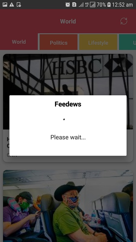 反馈 | Android 通用 RSS 新闻应用模板源代码